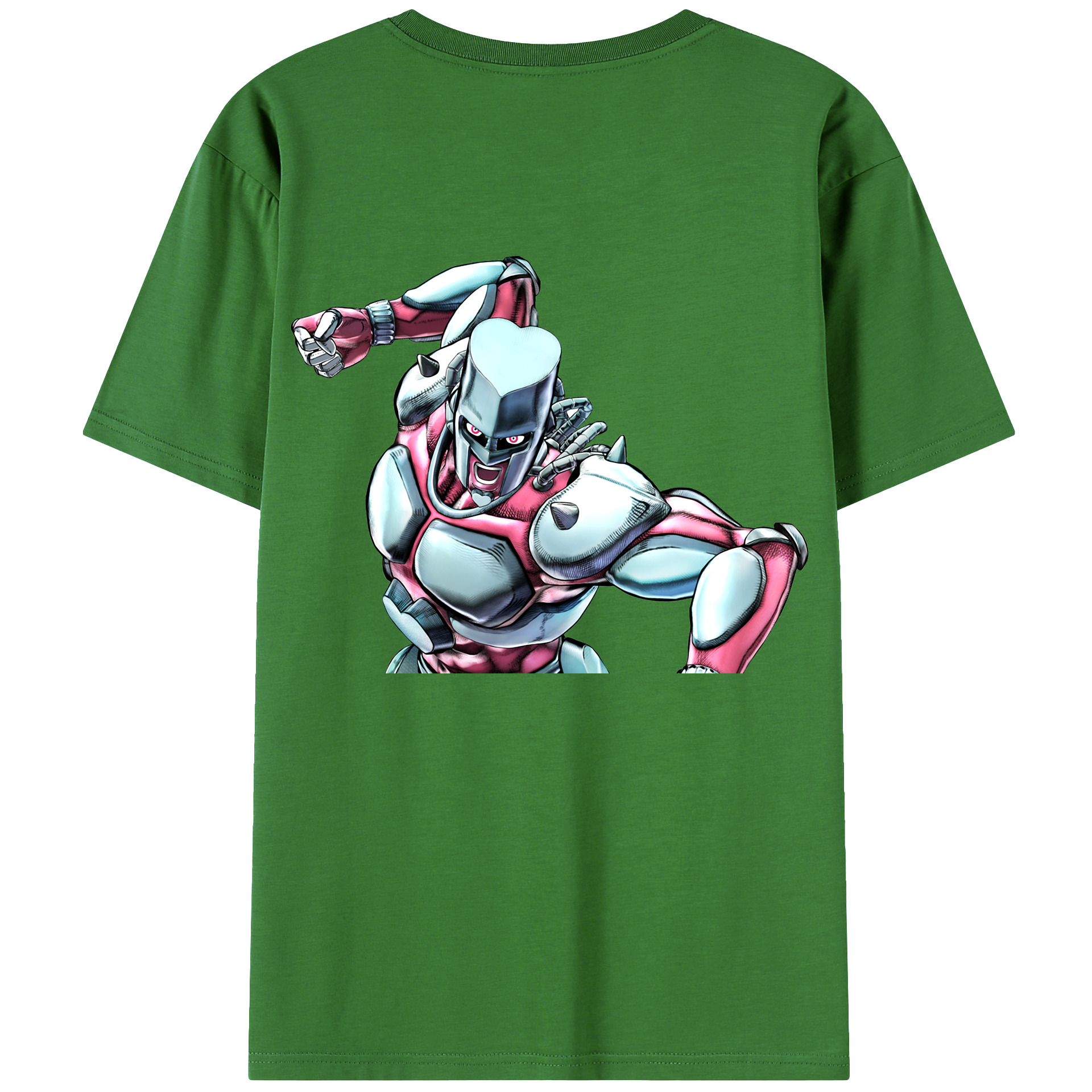 （画像用） ジョジョの奇妙な冒険 ひがしかた じょうすけ JoJo's Bizarre Adventure Higashikata Josuke レディース半袖Tシャツ(バックプリント)